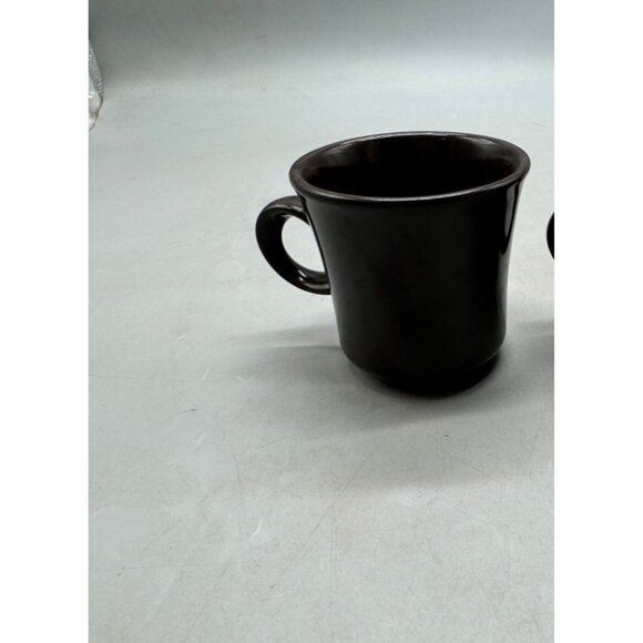 Vintage Franciscan Madeira Dark Brown Ceramic handle Coffee Mug cup 3x4" READ - Picture 3 of 5